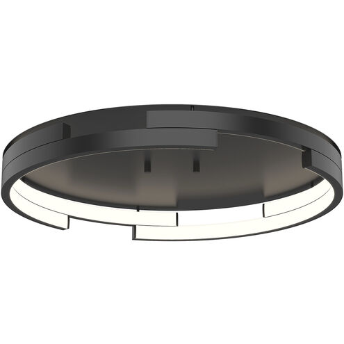 Anello Minor LED 19 inch Black Flush Mount Ceiling Light